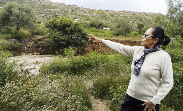 El río en Sivingani es un beneficio que está en peligro 